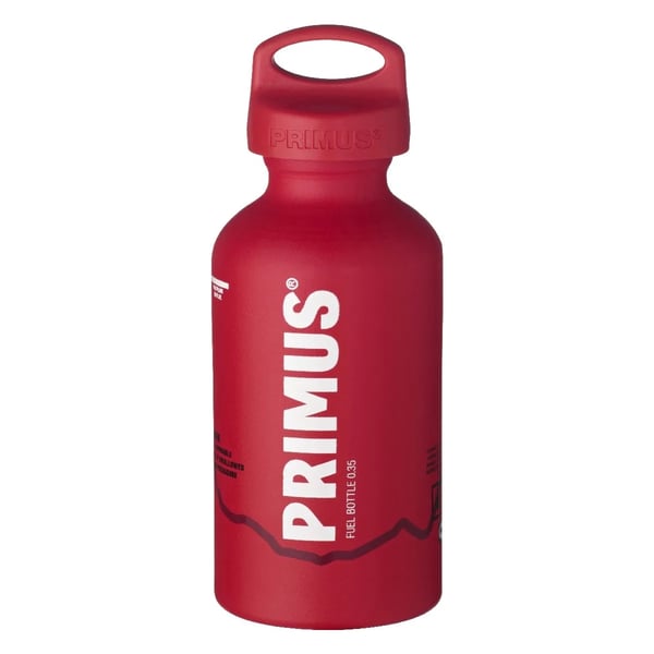 PRIMUS FUEL BOTTLE RED 0.35L, Primus bränsleflaska barnsäker kork 0.35L