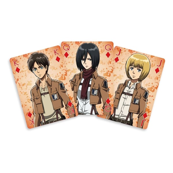 Kortlek - Attack On Titan Playing Cards
