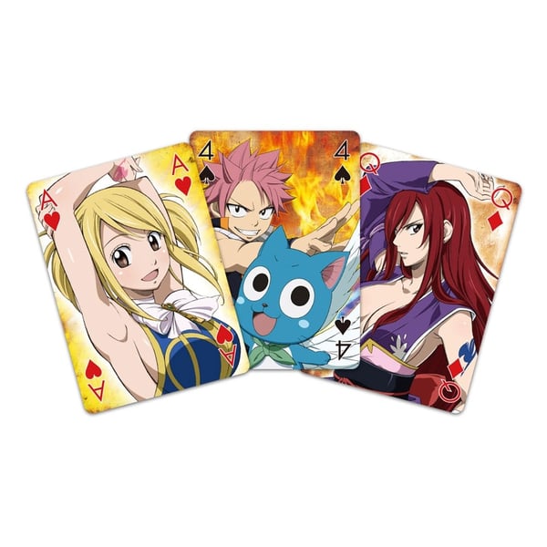Kortspil - Fairy Tail Playing Cards Characters