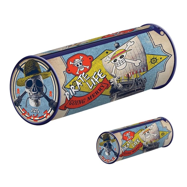 Penalhus - ONE PIECE LIVE ACTION (GOING MERRY) BARREL PENCIL CASE