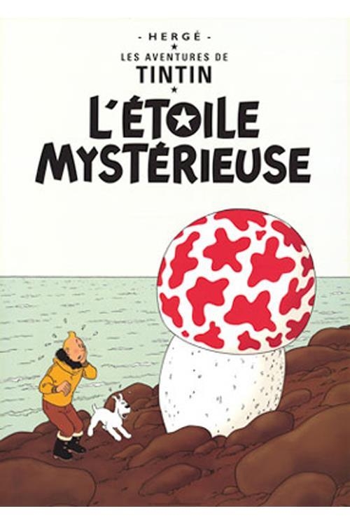 Plakat - Tintin L'etoile mysterieuse - Den mystiske stjerne