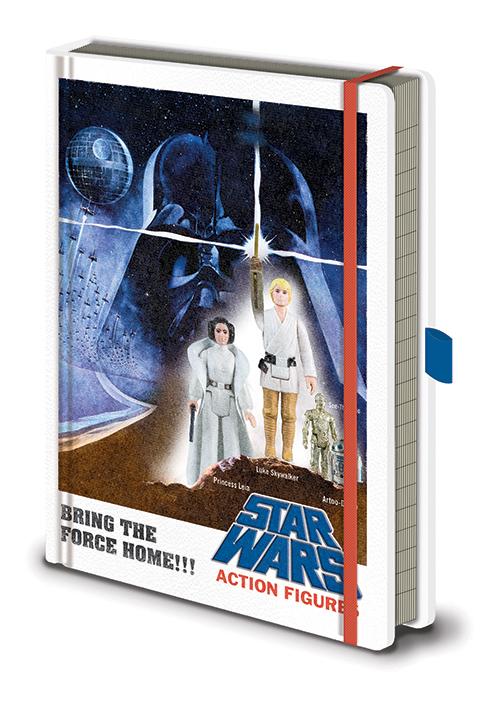 Muistikirja - Star Wars - Toimintahahmot