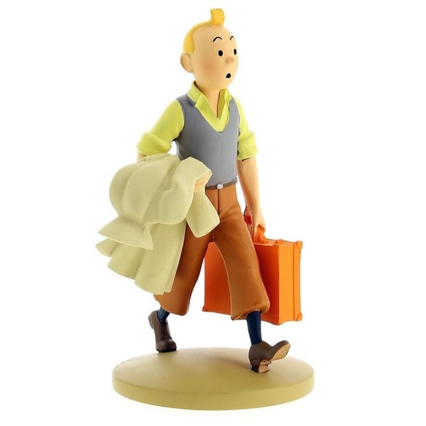 Tintin - Statuette - Tintin på vej