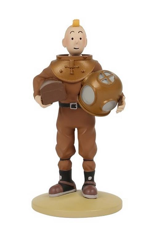 Tintin - Statyett - Tintin i dykardräkt