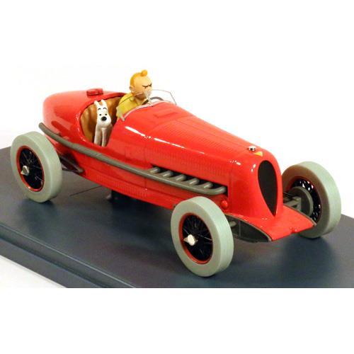 Tintin - 1:24 Modellbil 1 - Amilcar SSTC & Alfa Romeo P3