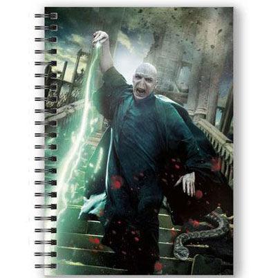 Muistikirja - Harry Potter Harry Voldemort 3D