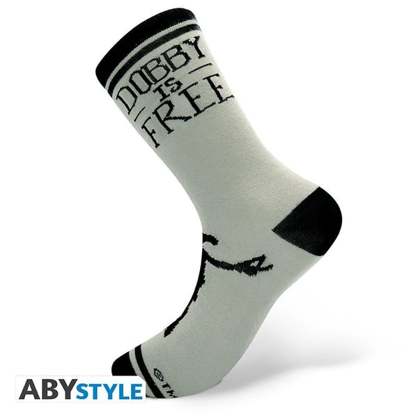 HARRY POTTER - Strumpor - Black & Grey - Dobby