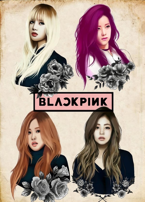 Maxi - K Pop - Black Pink 2 Maxi - K Pop - Black Pink 2