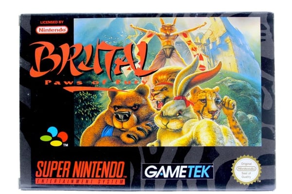 Brutal: Paws of Fury - Supernintendo/SNES - PAL/SCN/EUR (BRUGT VARE)