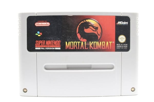 Mortal Kombat - Supernintendo/SNES - PAL/SCN/EUR (Begagnad) Mortal Kombat - Supernintendo/SNES - PAL/SCN/EUR (Begagnad)