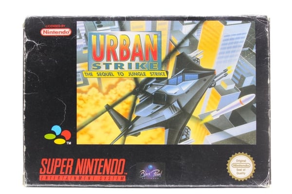 Urban Strike: The Sequel to Jungle Strike - Supernintendo/SNES - PAL/SCN/EUR (Begagnad)