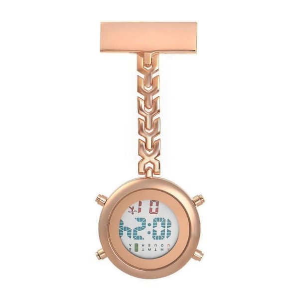 Digital Sykepleierklokke m/Belysning, Alarm mm. Pleieklokke