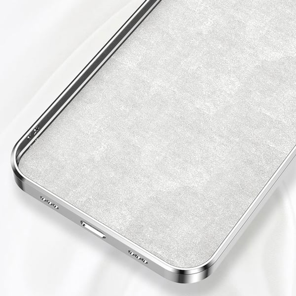 Iphone 13 Pro Skal . VIT+SILVER