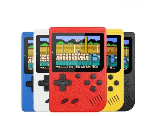 400 Indbyggede Retro Spil Gameboy Håndholdt Spil. Genopladelig