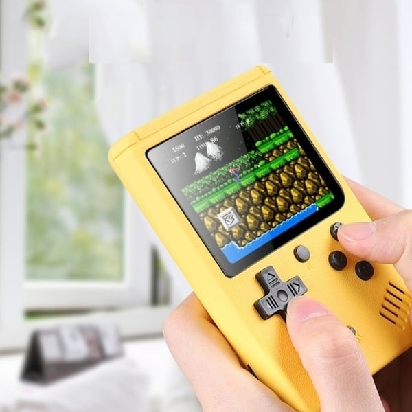 400 Innebygde Retro Spill Gameboy Håndholdt Spill. Oppladbar