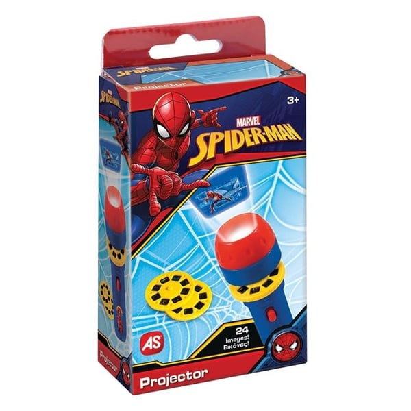 Spiderman Lommelykt projektor for barn m 24 Bilder
