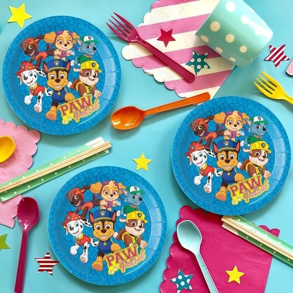 Paw Patrol Festpakke for 12 personer.