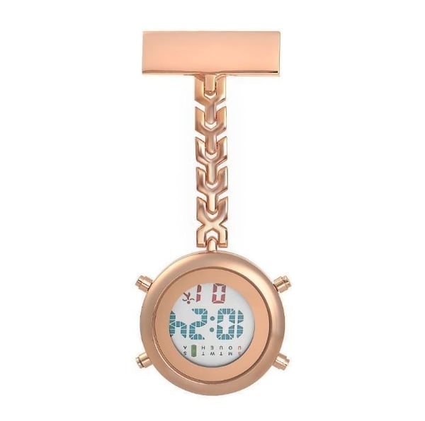 Digital Sykepleierklokke m/Belysning, Alarm mm. Pleieklokke