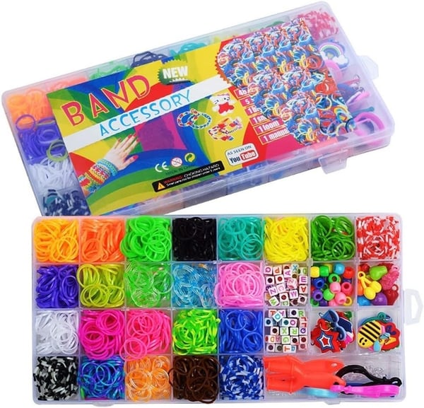 1500 Deler . Loom Bands Kit