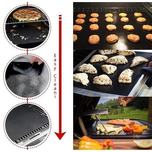 Non Stick Grillmåtte Ovn Måtte & Bagemåtte - Non Stick