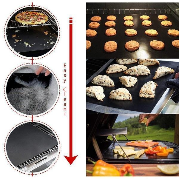 Non Stick Grillmåtte Ovn Måtte & Bagemåtte - Non Stick