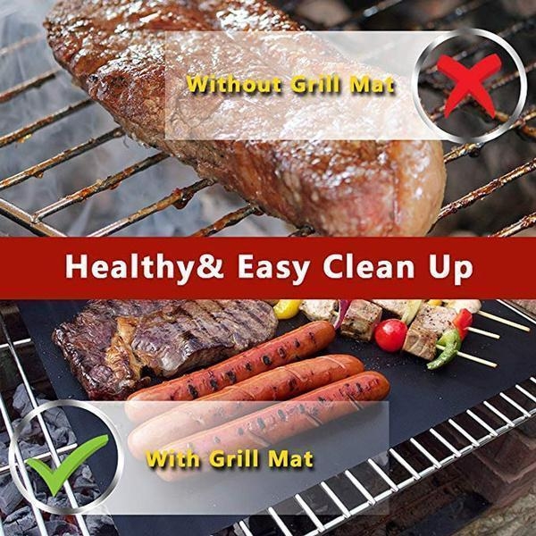 Non Stick Grillmåtte Ovn Måtte & Bagemåtte - Non Stick