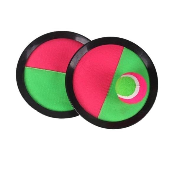 Strand Spel Kit. BADMINTON SETT, CATCH-BALL SETT og STRANDTENNIS-SETT