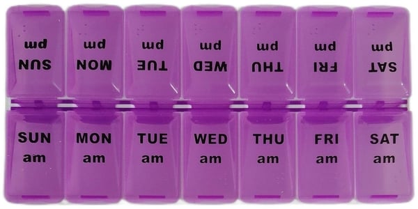PILLERASK 14 Rom / For 1 Uke / 7 Dager dosering