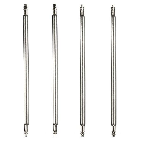4 stk. Båndstift i stål til armbånd / urrem 4 stk. Båndstift i stål til armbånd / urrem