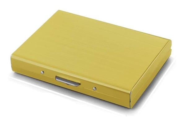 10 Rom XL Design Rustfritt Kortholder for minst 10 kort
