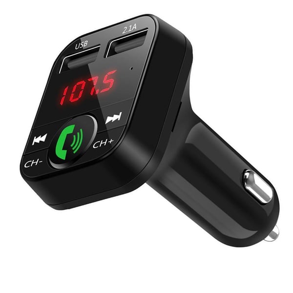 X10 FM Transmitter with Bluetooth Handsfree 4 in 1 Black