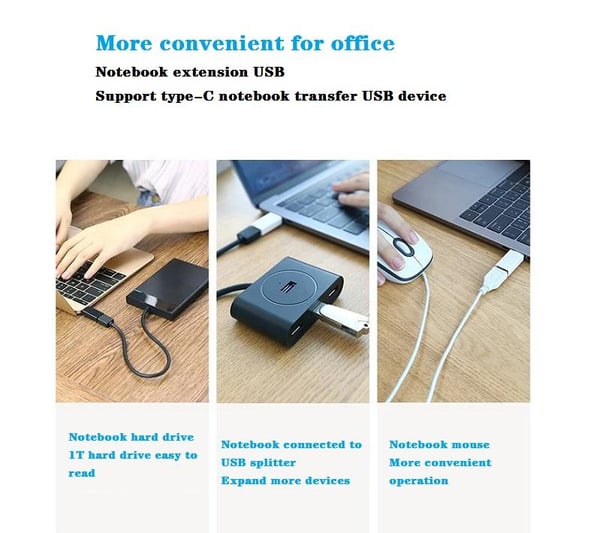 Supersnabb USB C - USB 3.0 -sovitin