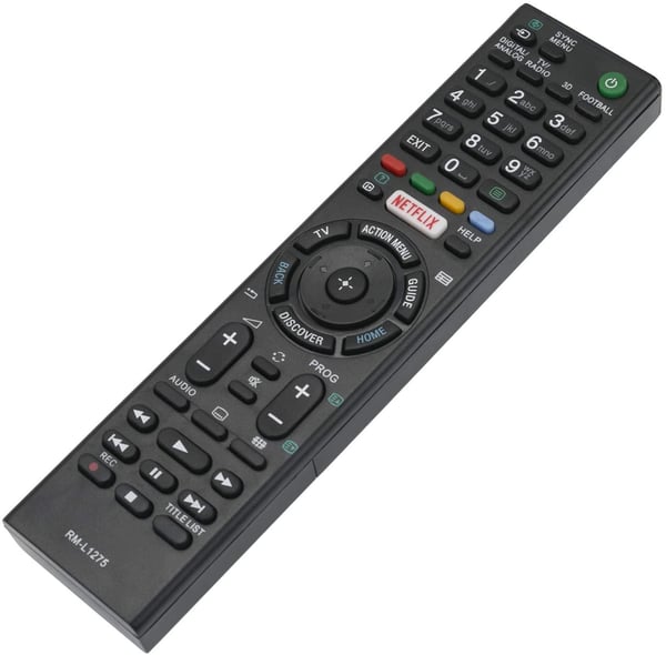 Yleiskaukosäädin RMT-TX100D korvaa Sony HDTV LED -television Yleiskaukosäädin RMT-TX100D korvaa Sony HDTV LED -television
