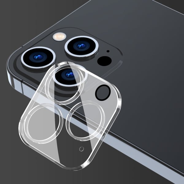 2-KPL SKALO iPhone 15 Pro 3D Karkaistu Lasi kameroille