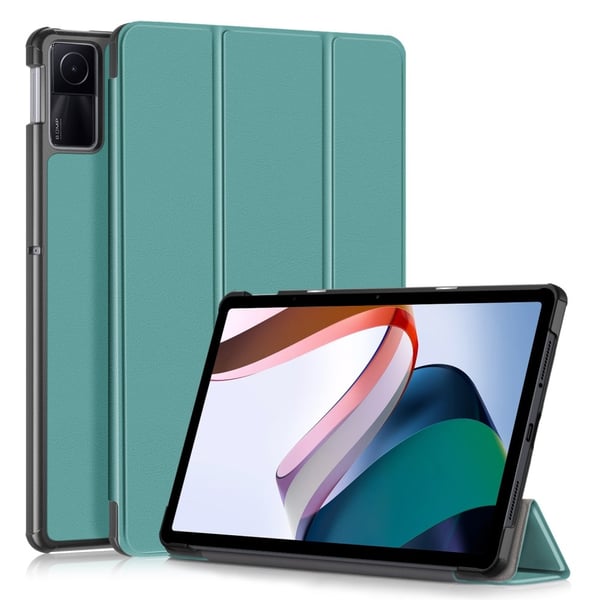 SKALO Xiaomi Redmi Pad SE Trifold Flip Cover - Grøn SKALO Xiaomi Redmi Pad SE Trifold Flip Cover - Grøn