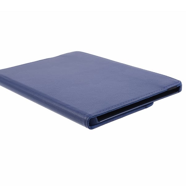 SKALO Xiaomi Redmi Pad SE 360 Litchi Flip Cover - Mørkeblå