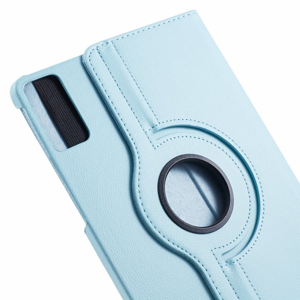 SKALO Xiaomi Redmi Pad SE 360 Litchi Flip Cover - Turkis