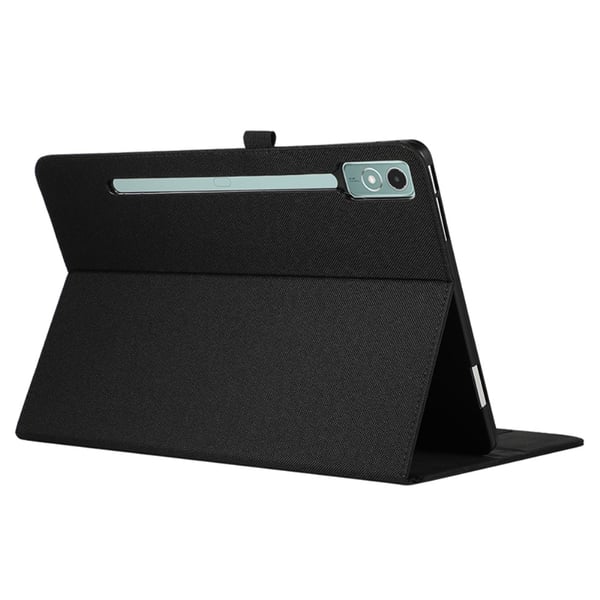 SKALO Lenovo Tab P12 Kangaskotelo - Musta