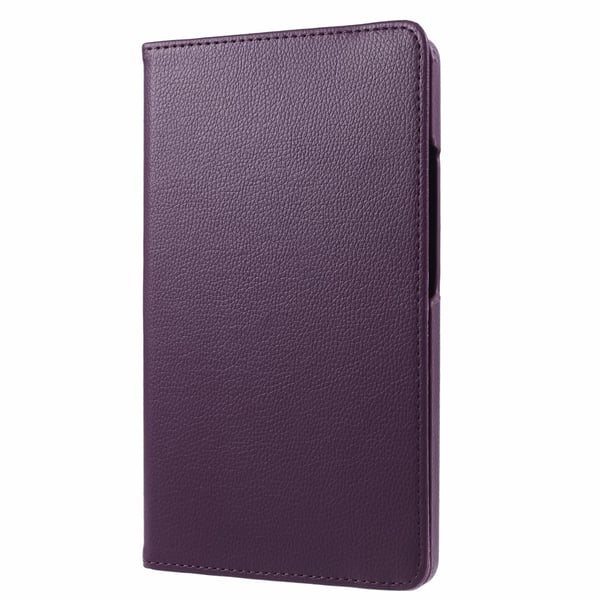 SKALO Samsung Tab A9 360 Litchi Flip Cover - Lilla