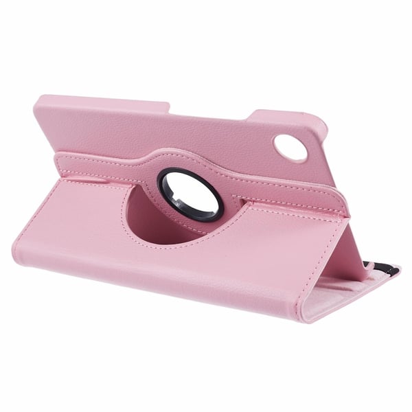 SKALO Samsung Tab A9 360 Litchi Flip Cover - Pink