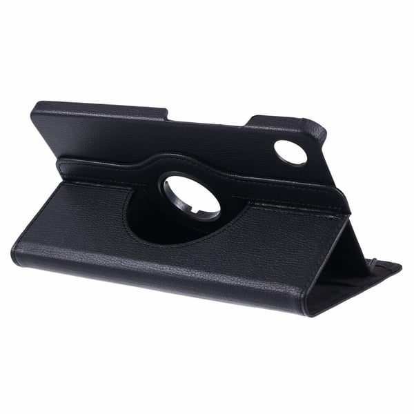 SKALO Samsung Tab A9 360 Litchi Flip Cover - Sort
