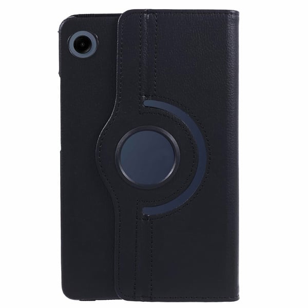 SKALO Samsung Tab A9 360 Litchi Flip Cover - Sort