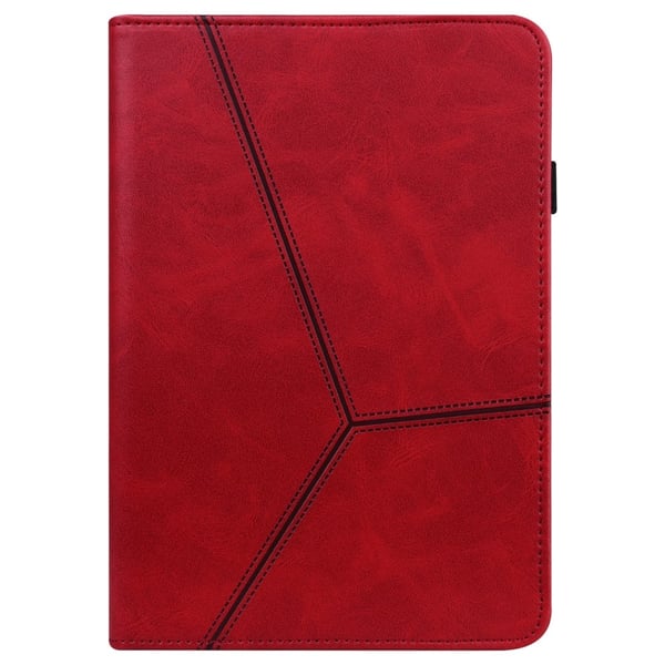 SKALO Samsung Tab A9+ PU-læder Flip Cover - Rød