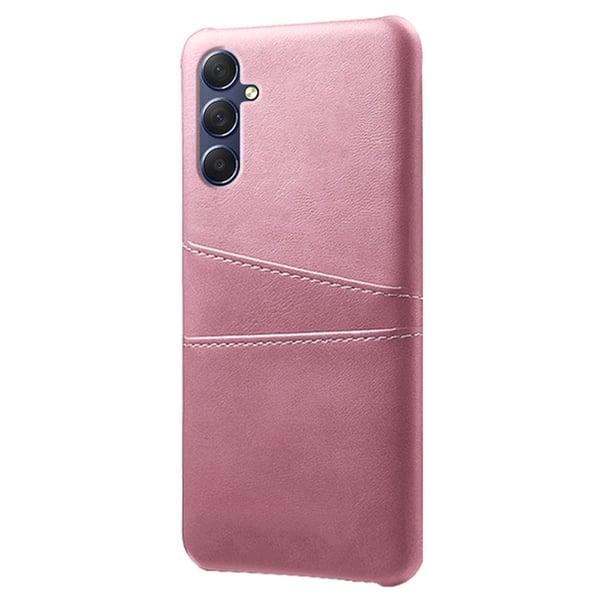 SKALO Samsung A15 5G PU-læder Cover med Pung - Rosa guld