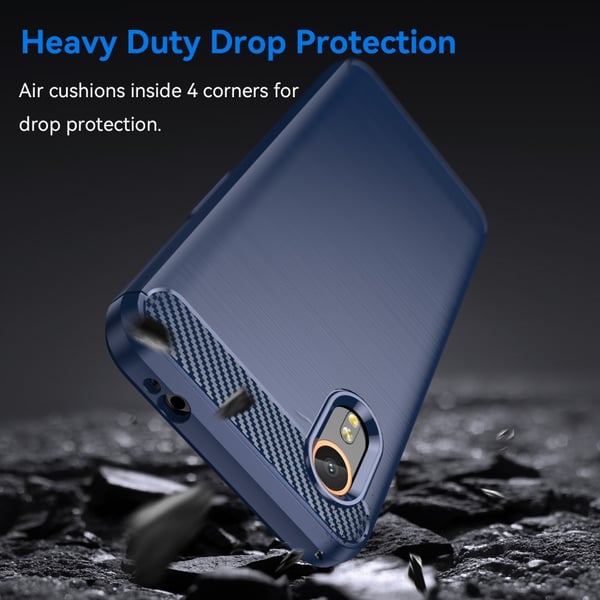 SKALO Samsung Xcover 7 Armor Carbon Stødsikker TPU-cover