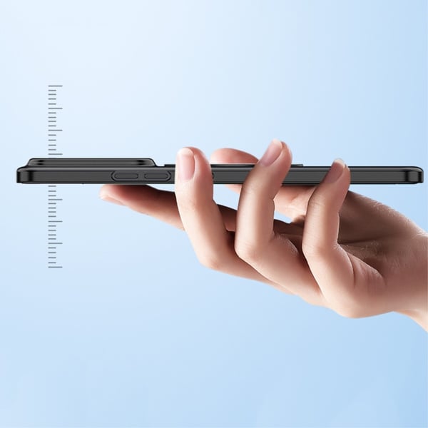 SKALO Xiaomi 14 5G Twill Magnetic Ring Cover - Sort