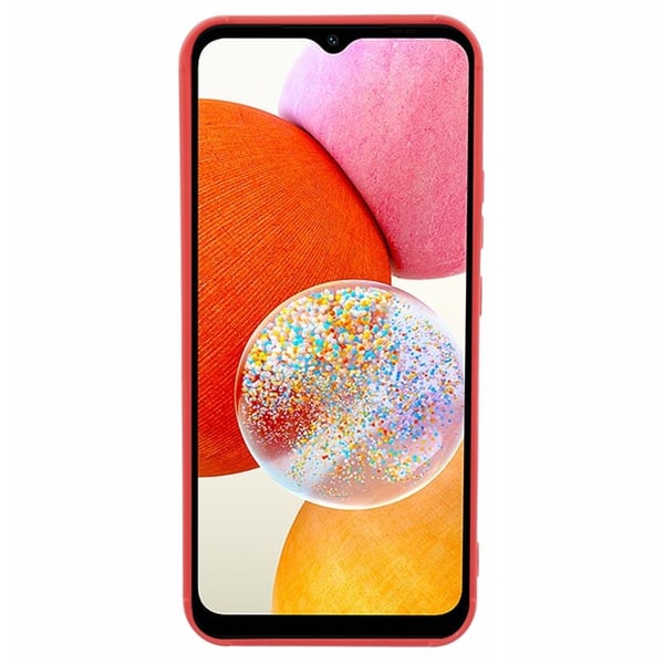 SKALO Samsung A15 5G Puffer Bumper TPU-Cover - Rød