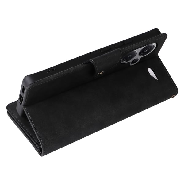SKALO Xiaomi Redmi Note 13 Pro+ 10-RUM Flip Cover - Sort