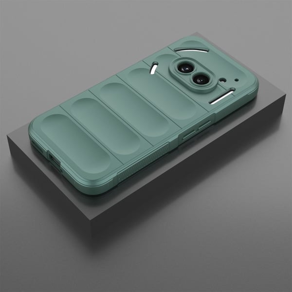 SKALO Nothing Phone (2a) Rugged Bumpers TPU-Cover - Grøn