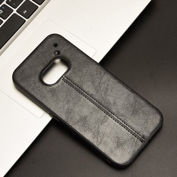 SKALO Nothing Phone (2a) PU-læder Hybrid Cover - Sort